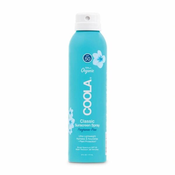 COOLA Classic Sunscreen Spray - Fragrance Free Mini